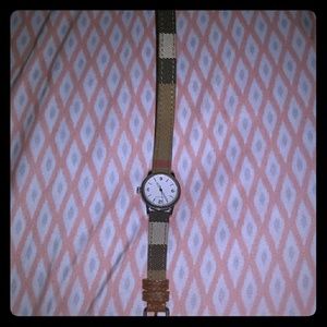 womans burberry watch